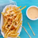 ChiliCheeseFries Chili-Cheese-Dip für leckere Chili-Cheese-Fries