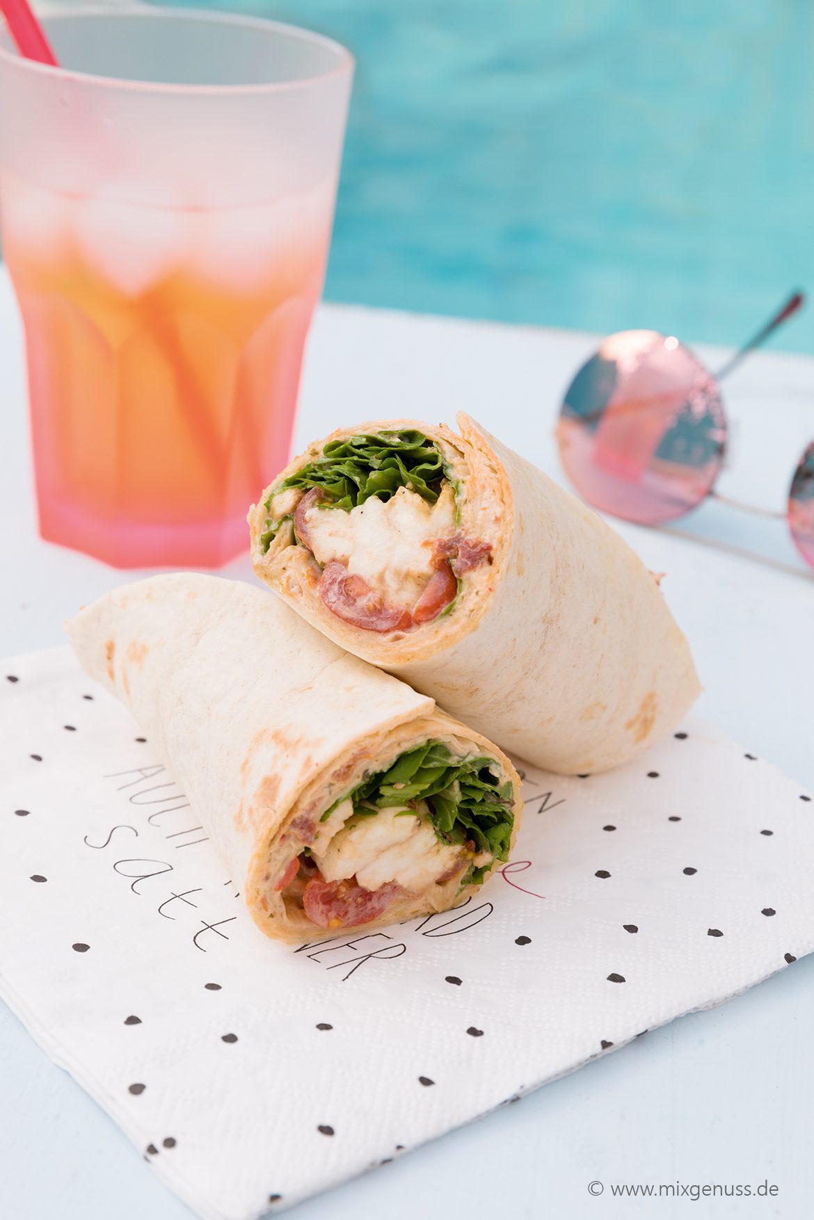 Sommerliches Wrap-Special #1: Wrap Caprese