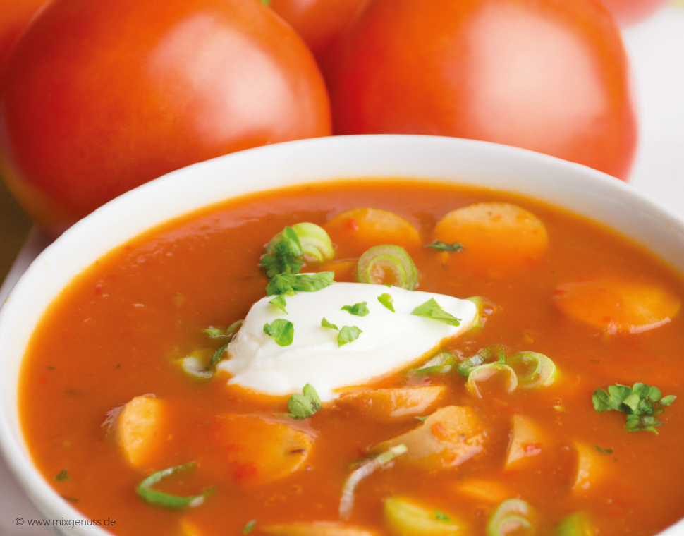 Tomaten-Paprika-Suppe – MixGenuss Blog