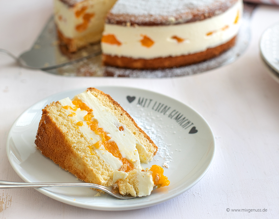 Klassische Käse-Sahne-Torte – MixGenuss Blog
