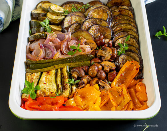 Spannende Antipasti Gemse Ofen Ebenbild