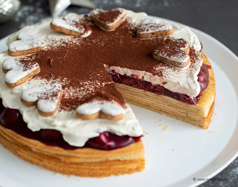 Baumkuchen-Torte – MixGenuss Blog