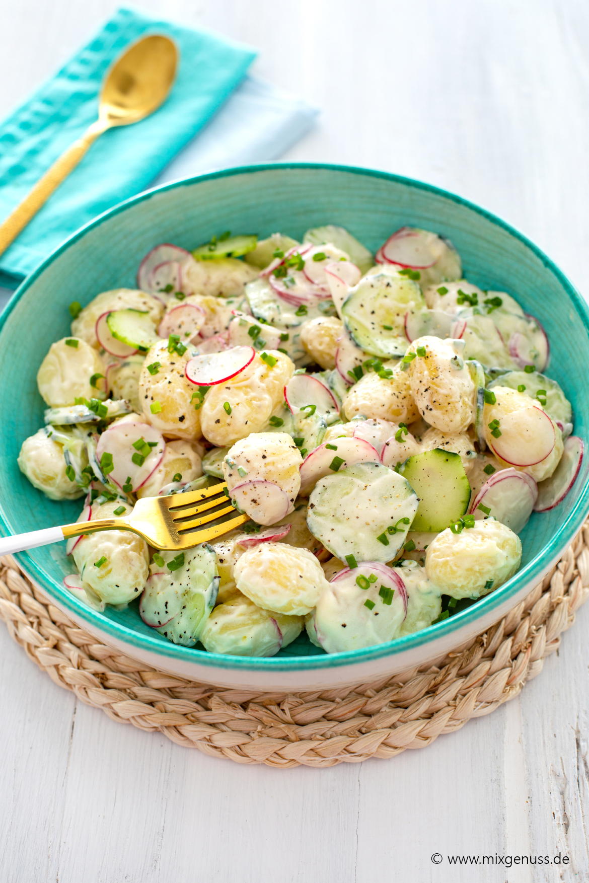 Cremiger Kartoffelsalat – MixGenuss Blog