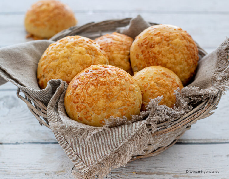 Softe Käsebrötchen – MixGenuss Blog